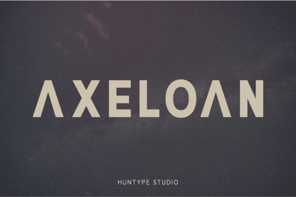 Axeloan: A Font for Thoughtful Design