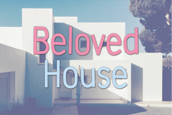 Beloved House: A Bold, Modern Sans Serif