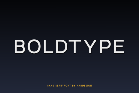 Boldtype: A Bold Font for Clear Campaigns
