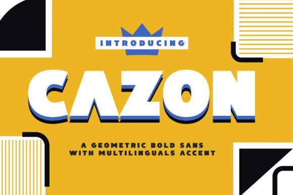 Cazon: A Modern Font for Creative Makers
