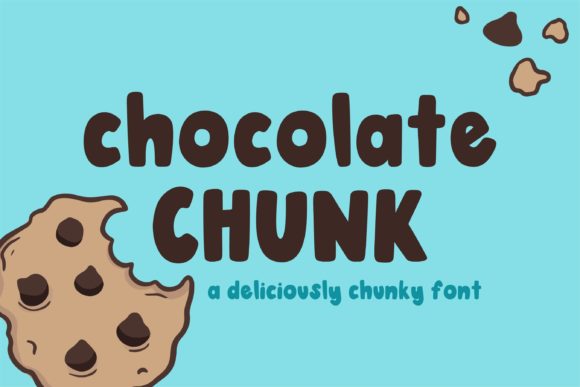 Chocolate Chunk Font for Creative Projects