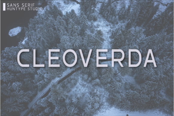 Cleoverda: A Simple, Stylish Font