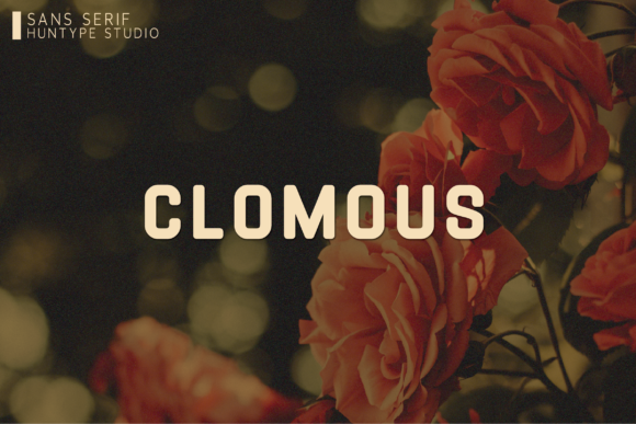 Clomous: A Versatile Sans Serif