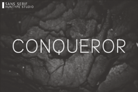 Conqueror Font: Bold and Beautiful