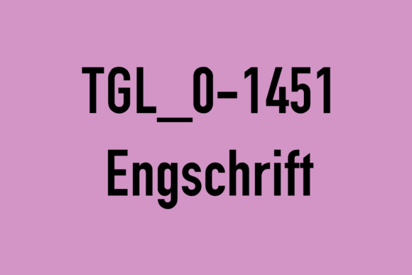 Engschrift: A Clean Font for Creative Projects