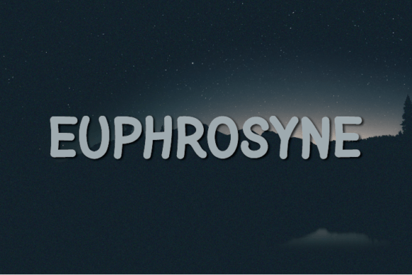 Euphrosyne: A Unique Sans Serif for Creative Projects