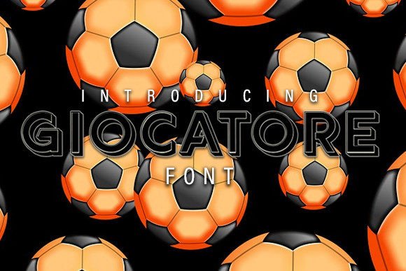 Giocatore: A Bold Sans Serif for Creative Projects