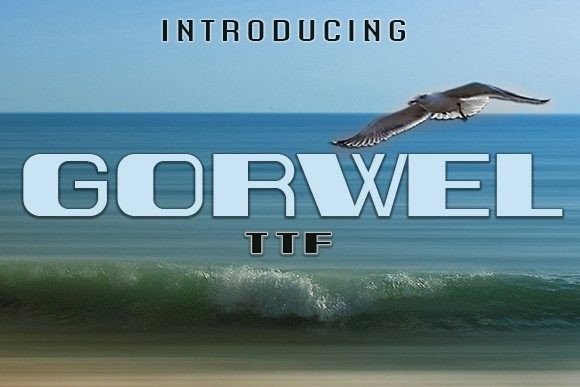 Gorwel: A Modern Sans Serif Font