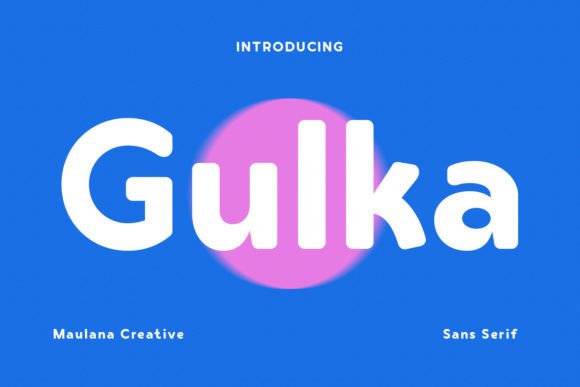 Gulka: A Modern Sans Serif for Editorial Design