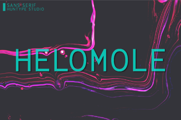 Helomole: A Modern Sans Serif for Web Design