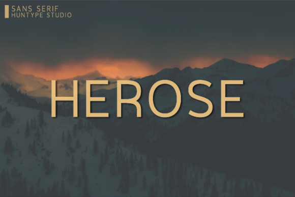 Herose: A Font for Calm and Clarity