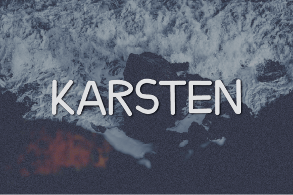 Karsten: A Natural Sans Serif Font