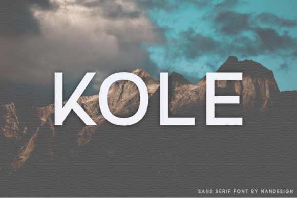 Kole: A Versatile Sans Serif Font for Business