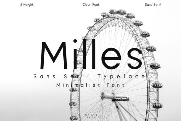 Milles: A Versatile Sans Serif Font