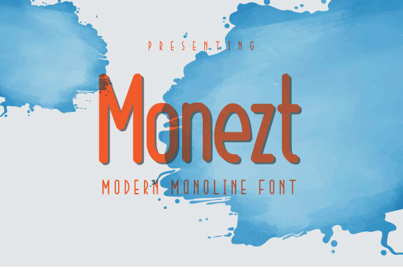 Monezt: A Clean Sans Serif Font