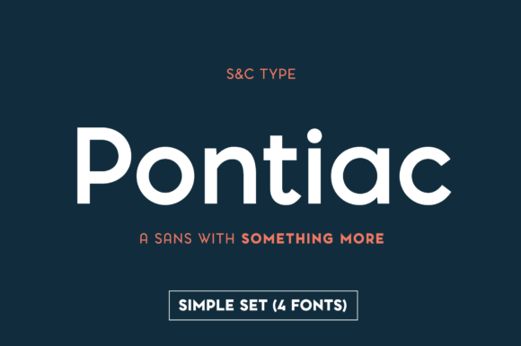 Pontiac Font: A Creative Choice