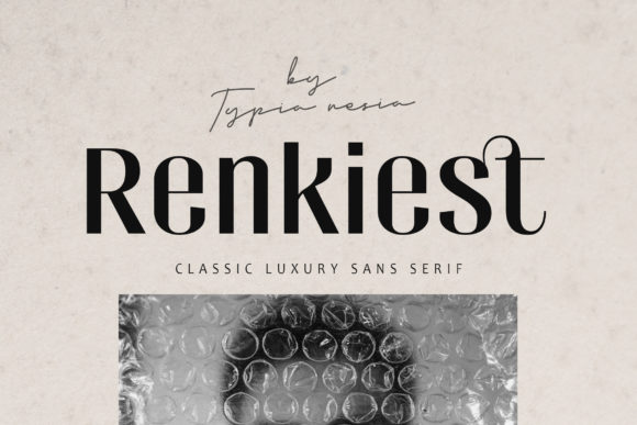Renkiest: A Font for Polished Branding