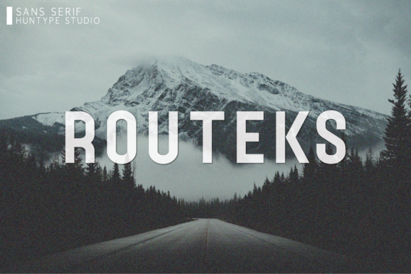 Routeks: A Bold Sans Serif for Business