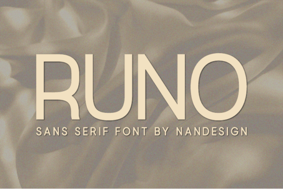 Runo: A Modern Sans Serif Font