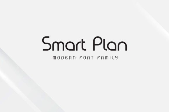 Smart Plan: A Clean Sans Serif Font