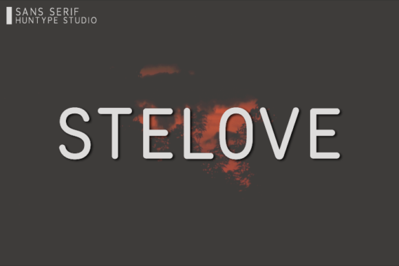 Stelove: A Clean Sans Serif for Modern Branding